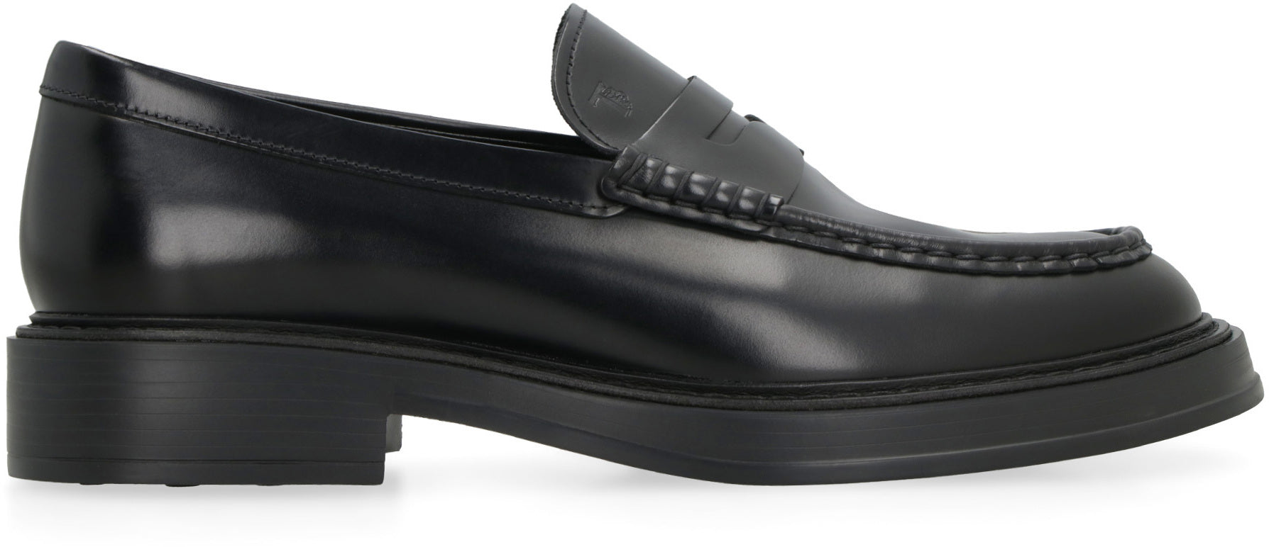 Leather loafers