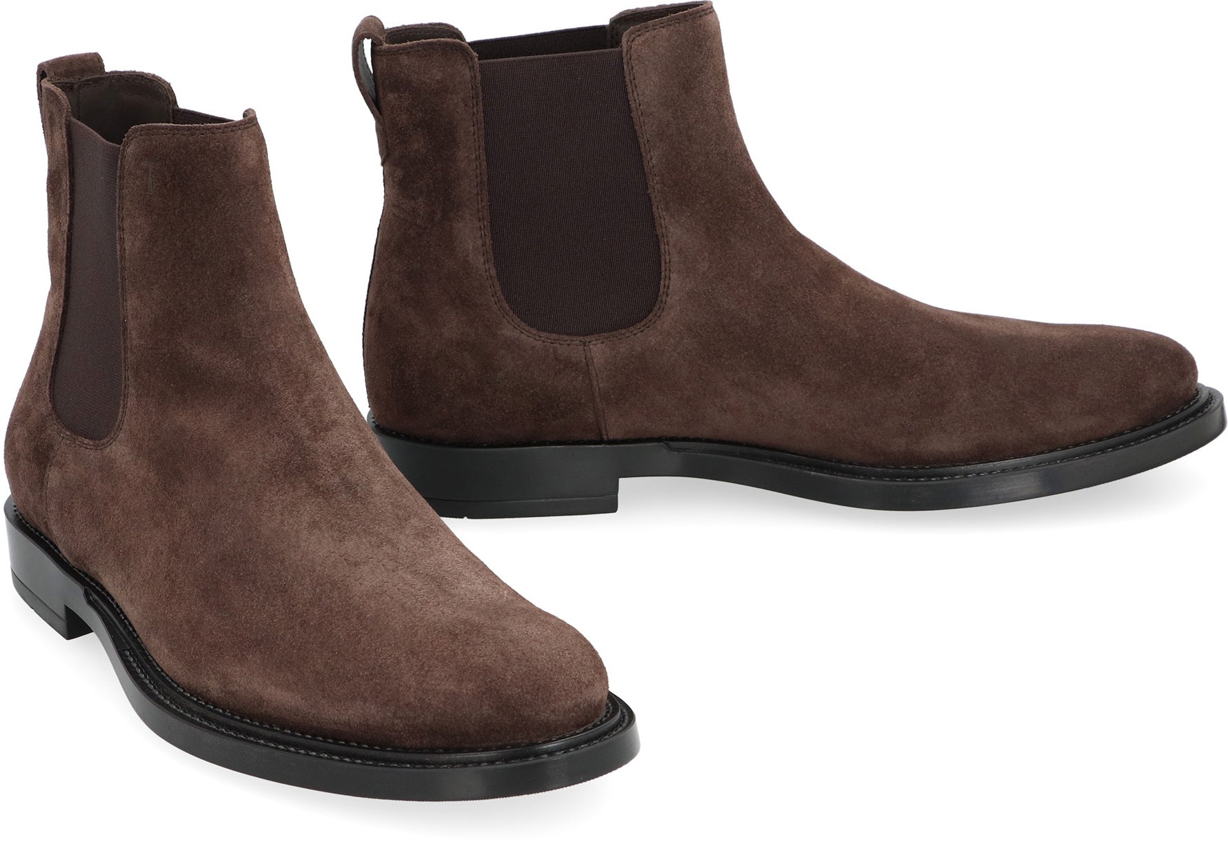 Suede chelsea boots