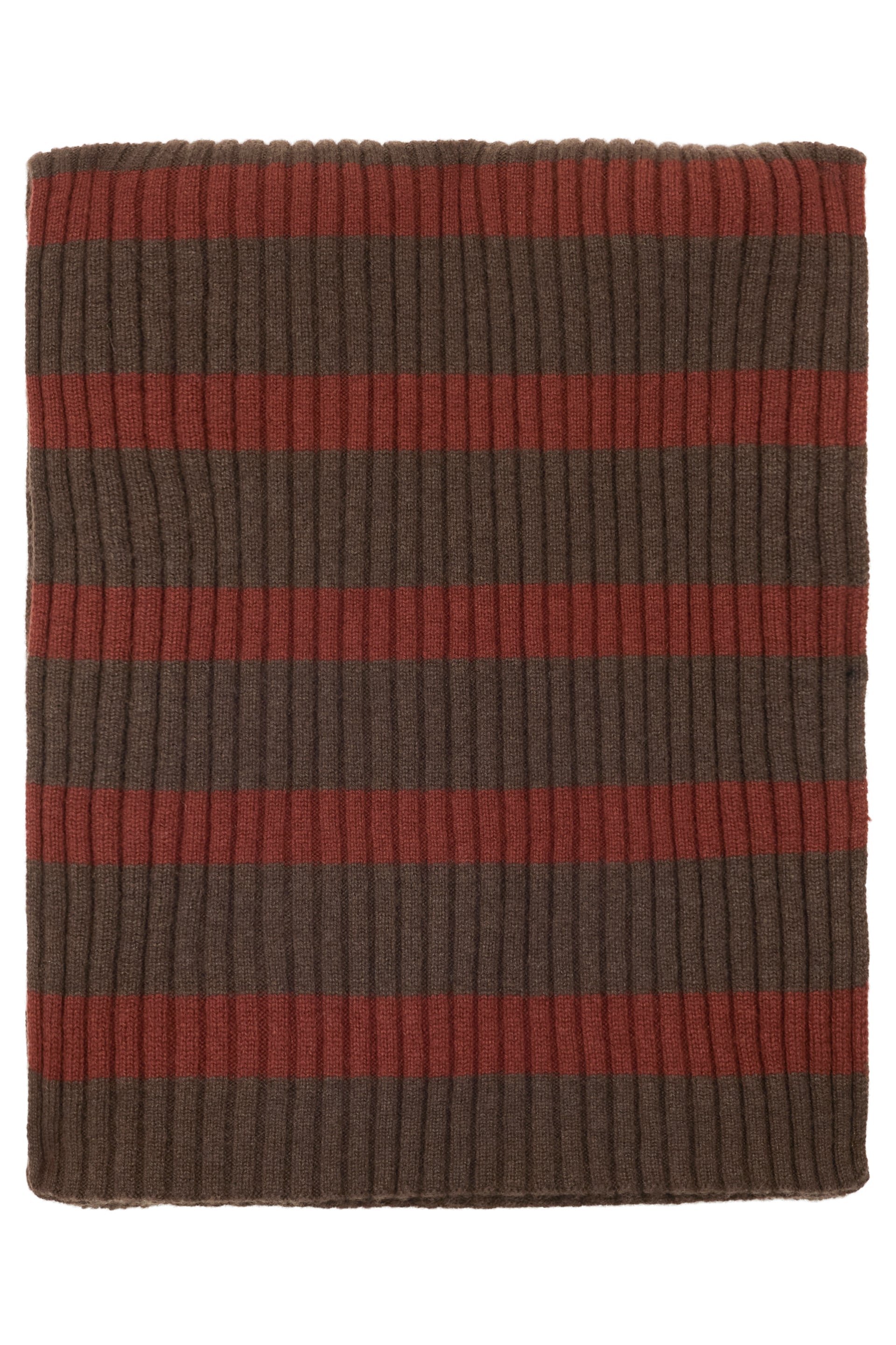 Soft Striped Scarf in Warm Tones