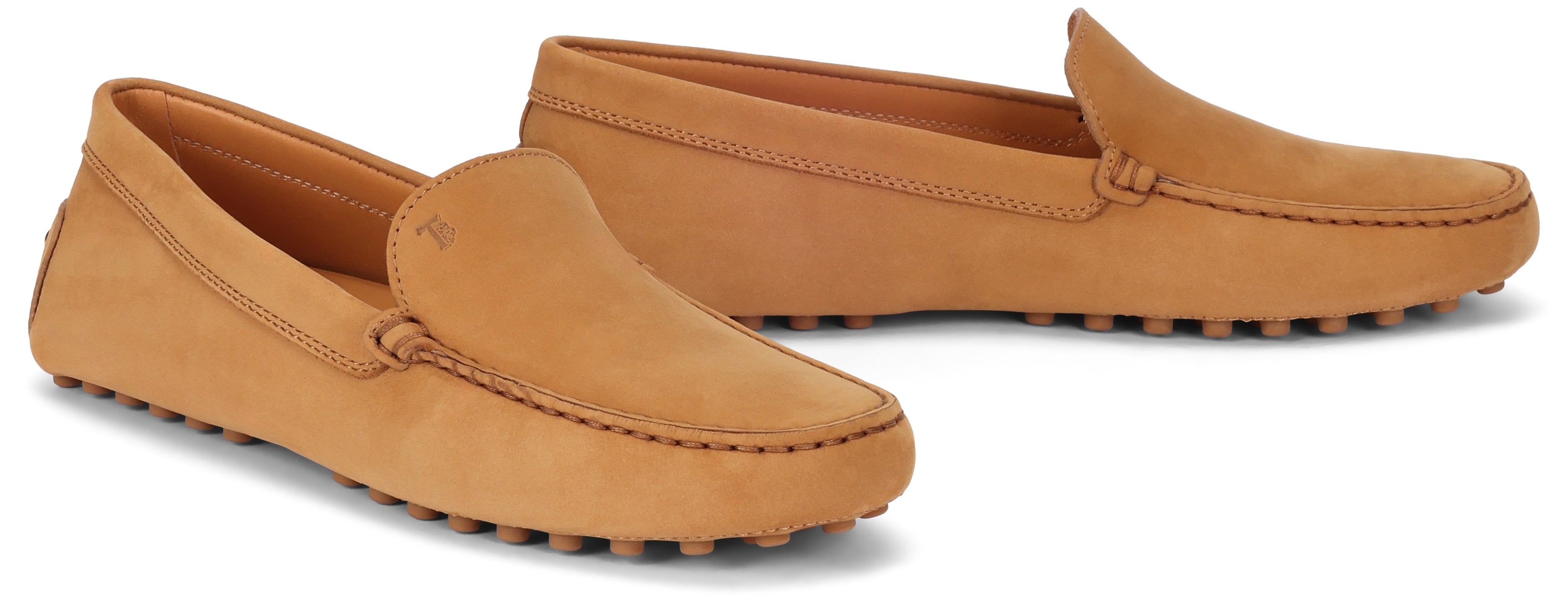 Suede moccasins