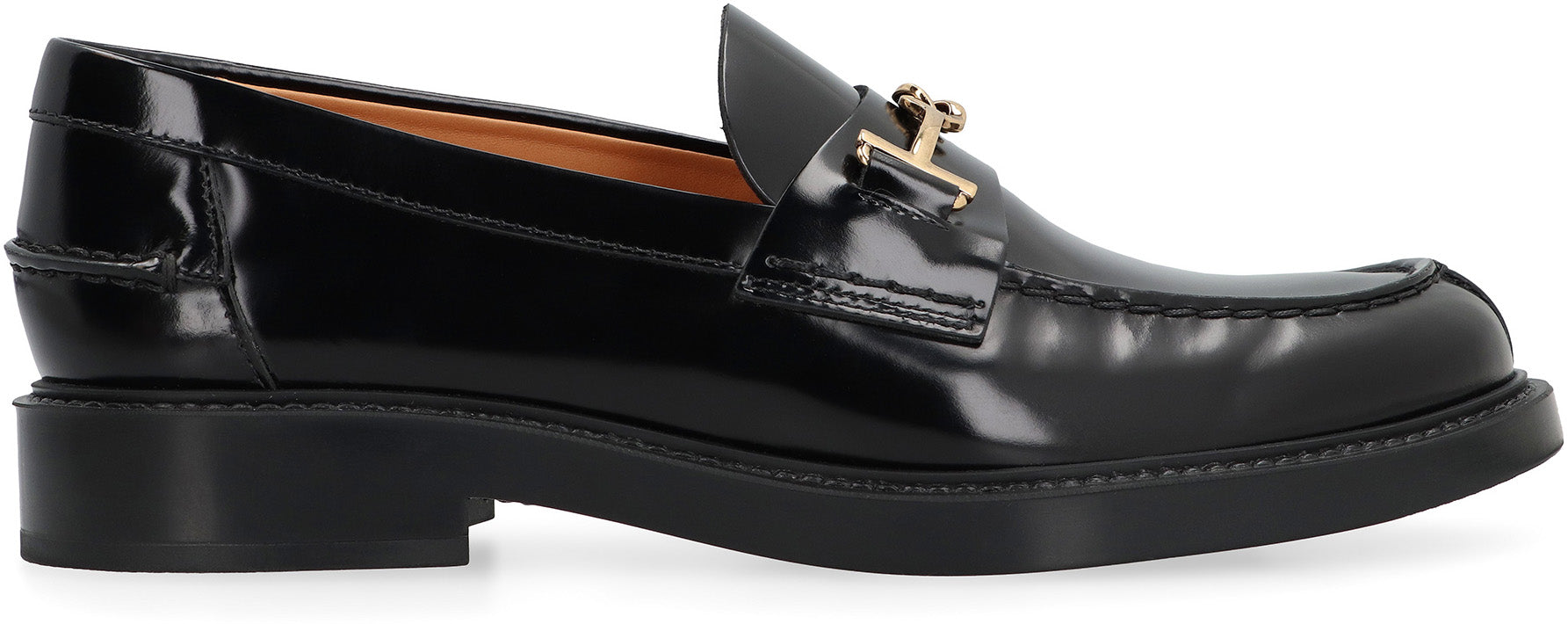 Leather loafers