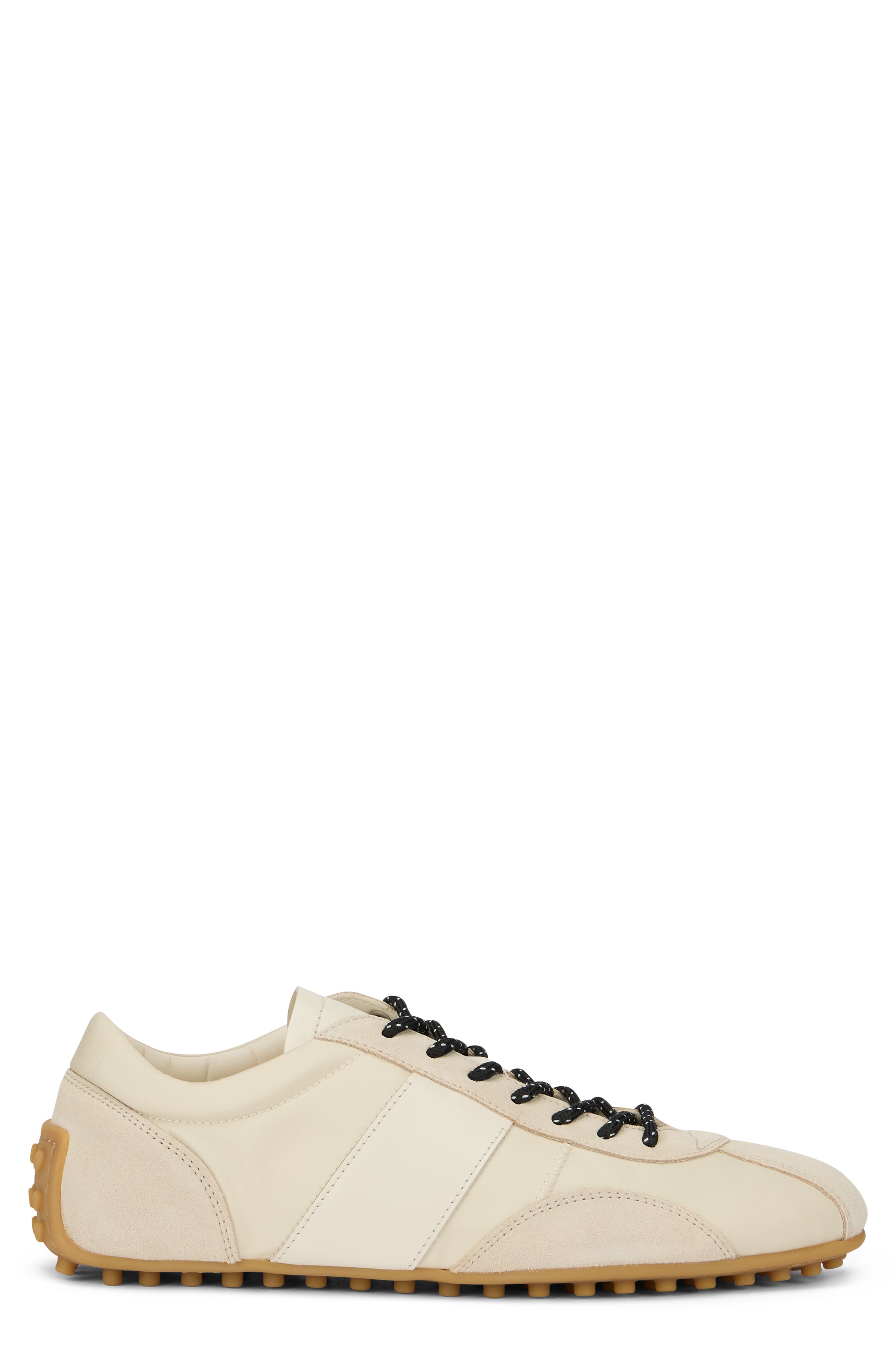 Sneakers T-Marathon in Suede and Technical Fabric beige