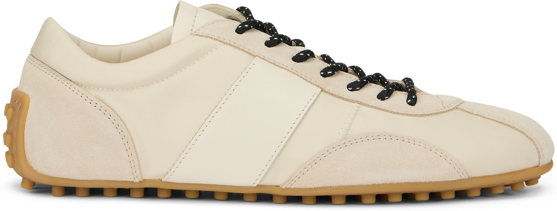 Sneakers T-Marathon in Suede and Technical Fabric beige