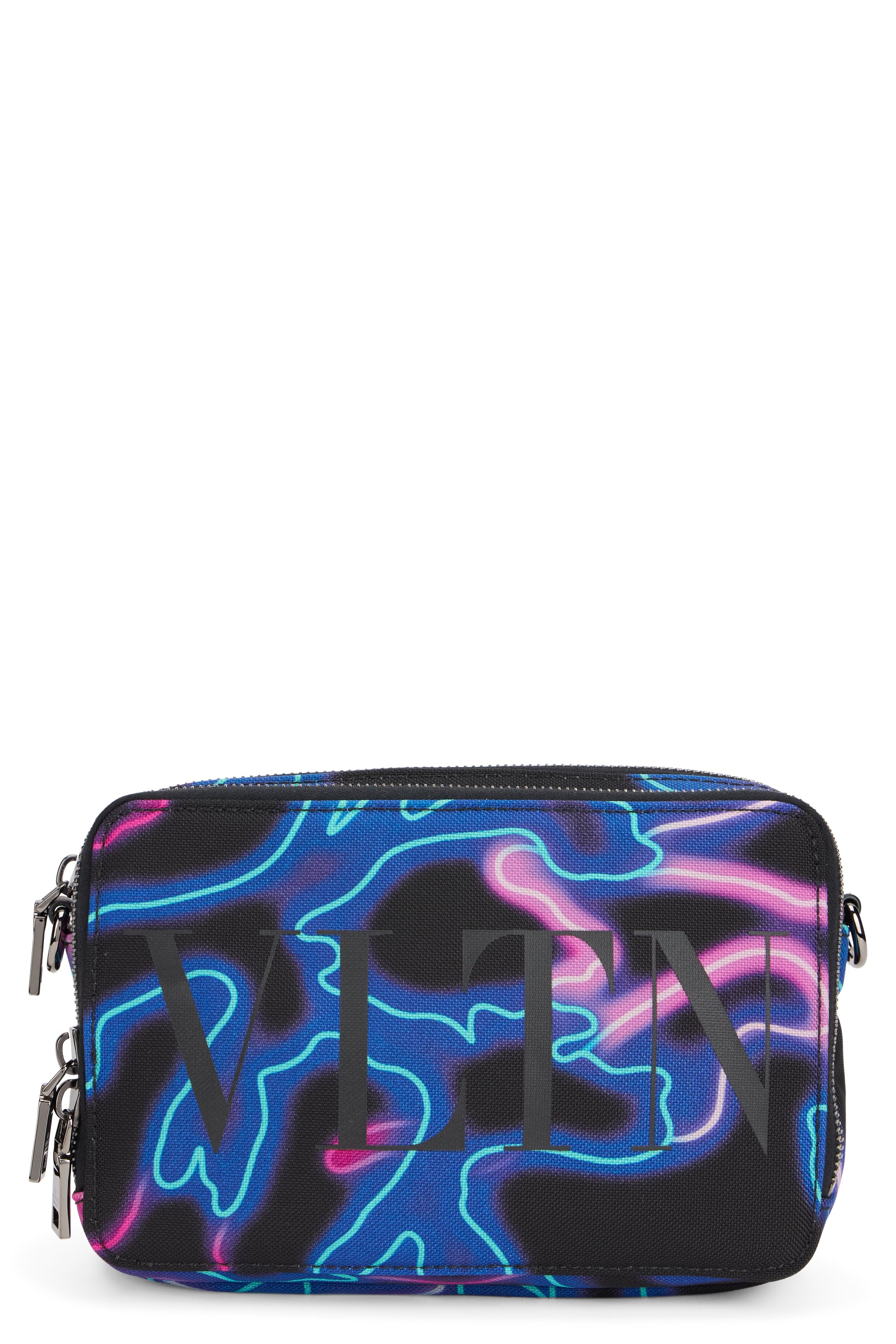 Elegant pouch with abstract and modern design