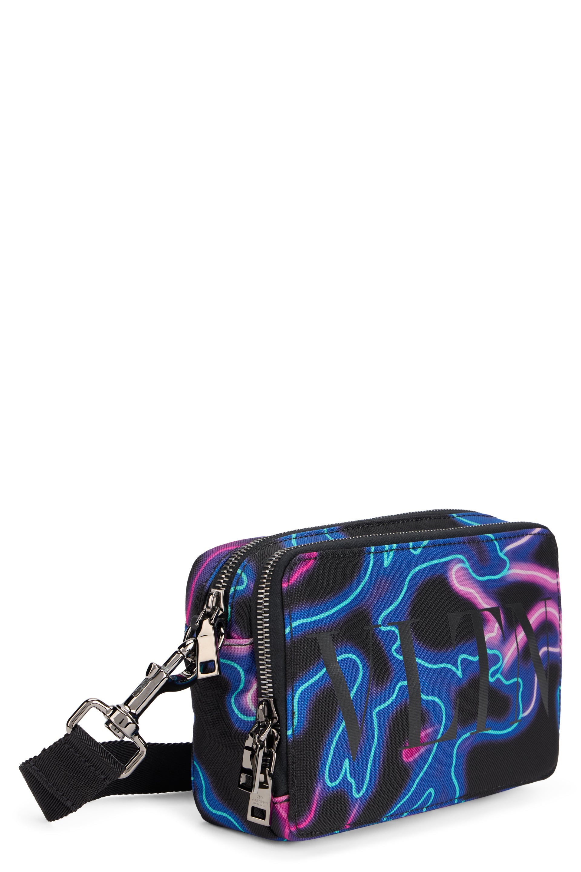 Elegant pouch with abstract and modern design