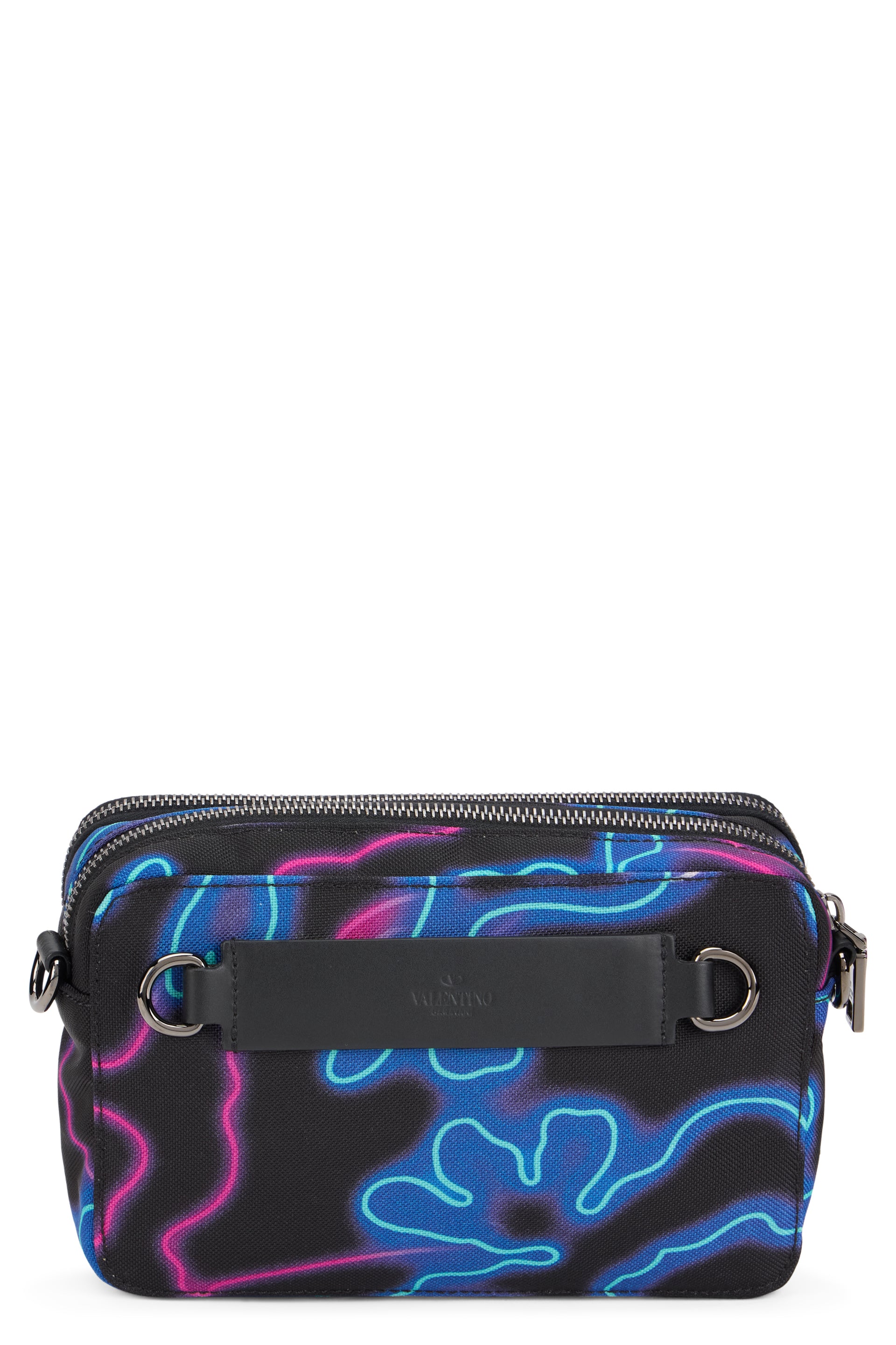 Elegant pouch with abstract and modern design