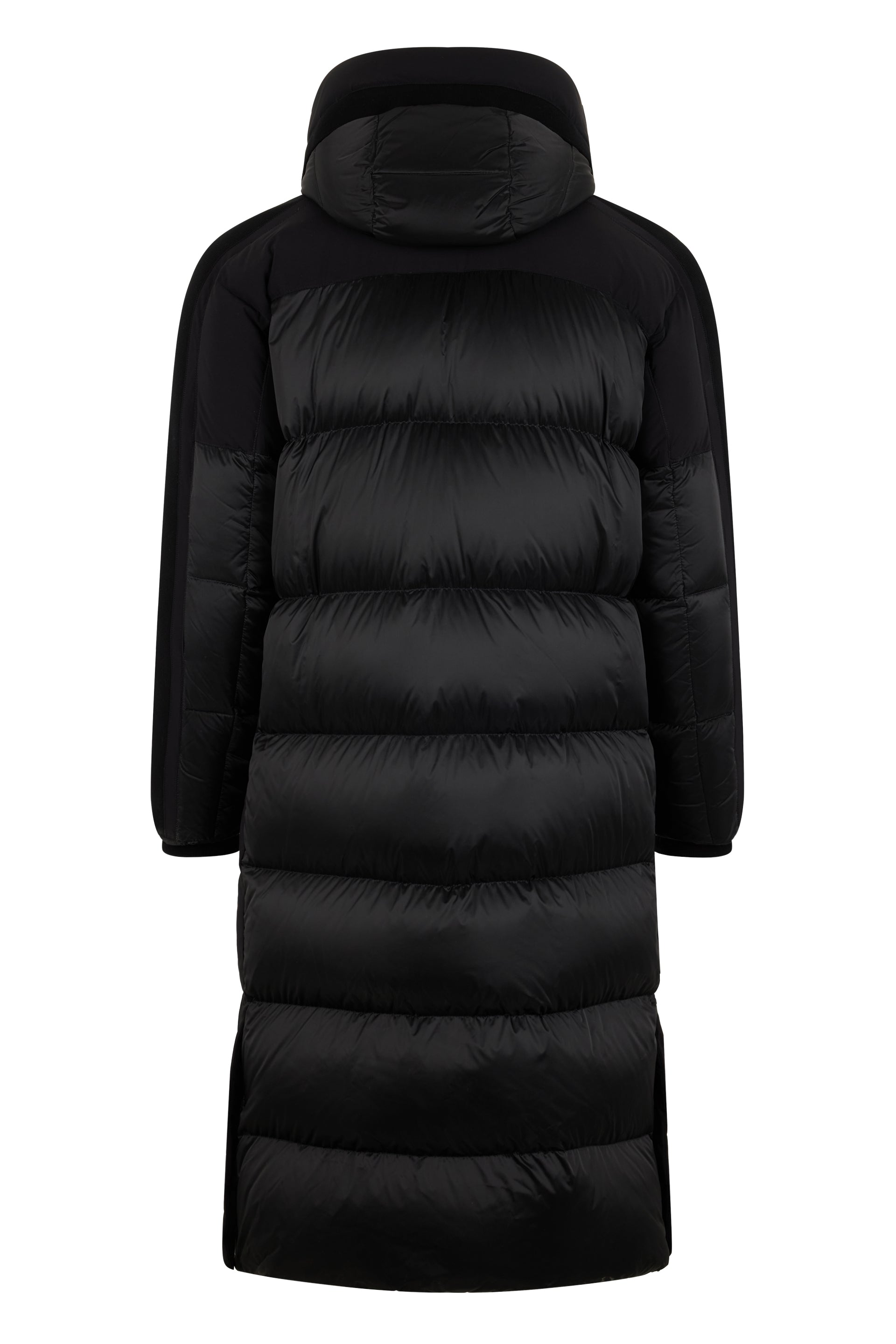 Long winter coat black with hood