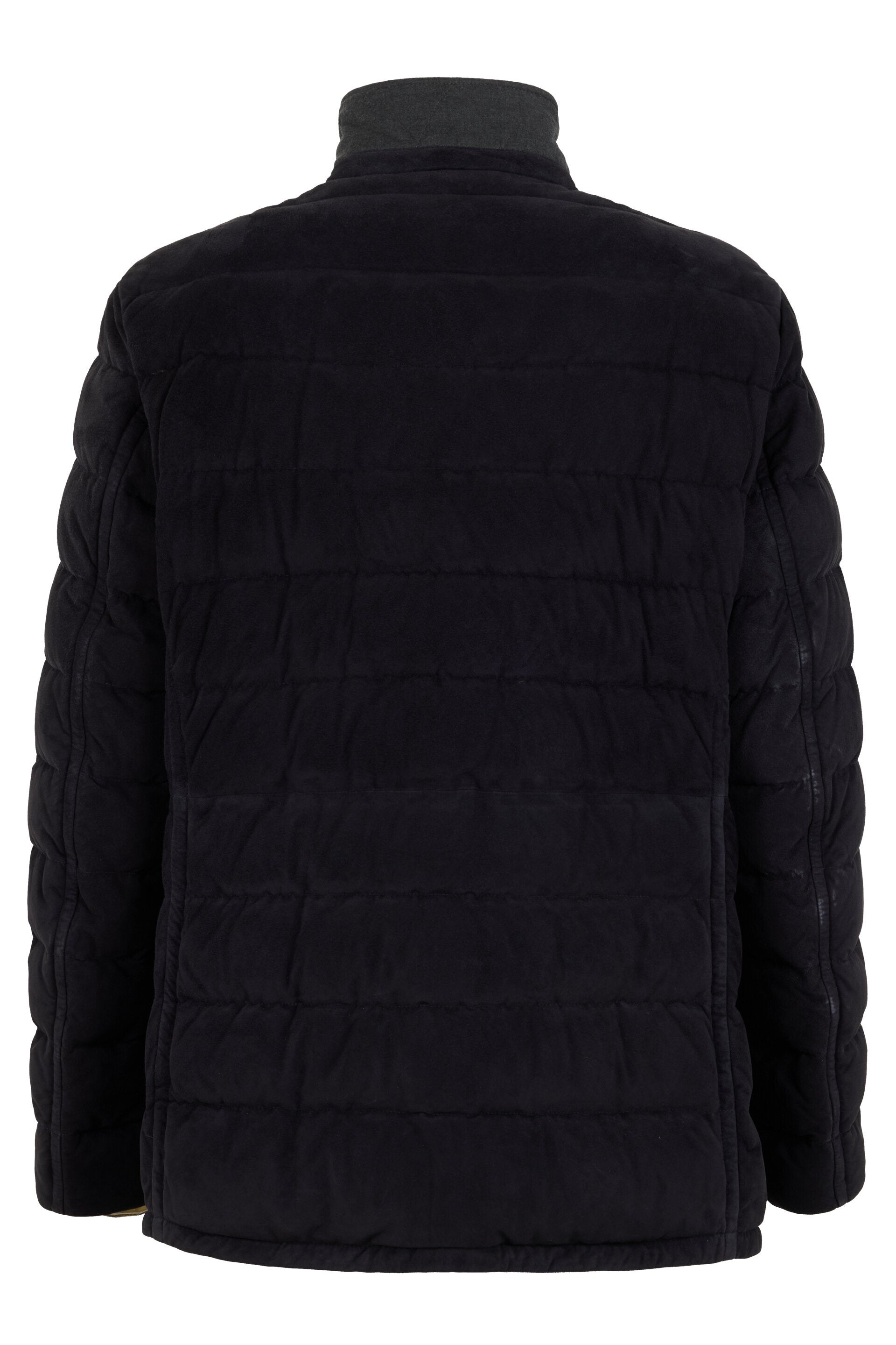 Versatile black jacket in soft fabric