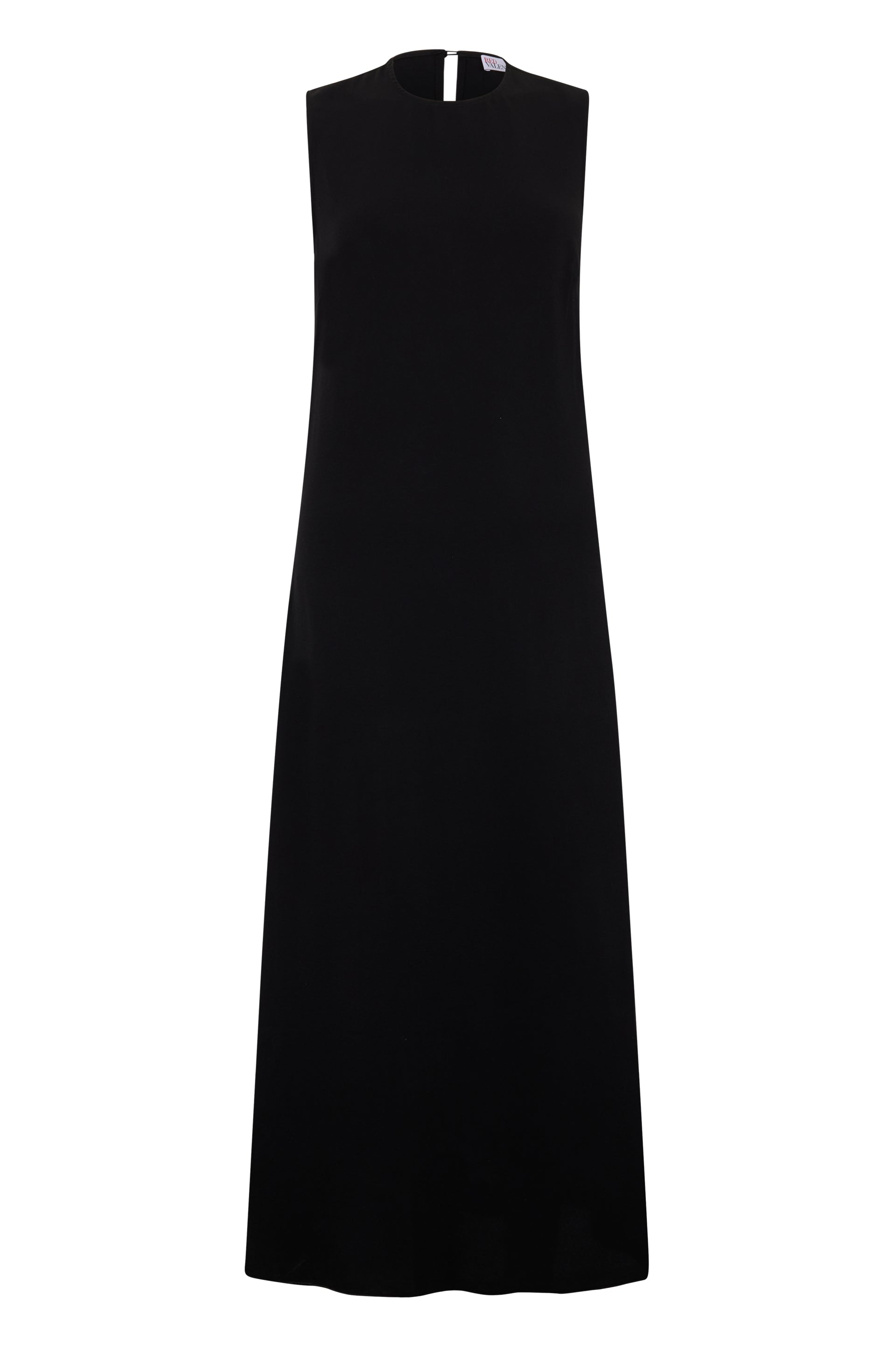 Elegant long black dress for any occasion.